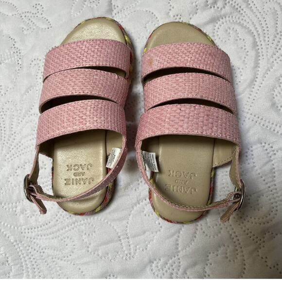 Janie and Jack Espadrille Sandals Size 9 - Picture 6 of 9